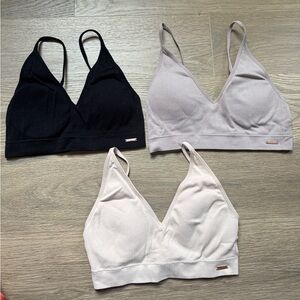Danskin Black and Gray Wireless Bras Intimates Collection